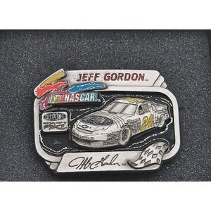 Nascar Jeff Gordon Dupont Pewter Limited Edition Belt Buckle New 1995